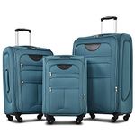 Merax Unisex Adult Hardside, Blue Green, 3-piece Set(22/26/30), Sports