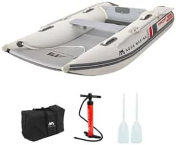 Aqua Marina Aircat, Inflatable Catamaran Boat with DWF Air Deck, 2.85 Meter Length
