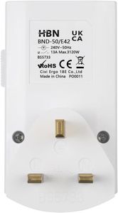 HBN 24-Hour Timer Plug Set – 3-Pack Mechanical Switch Sockets