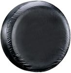 Leader Accessories 26"-28" Spare Tire Cover Universal Fit for Trailer, RV, Car, Truck, SUV, Jeep, Camper Wheel, Waterproof Dustproof Thickening Leather, Black