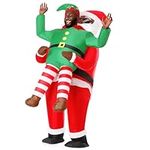 Inflatable Santa Costume Christmas 