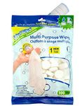 WYSI Expandable Wipes with 1 To-Go Tube - Bag of 100