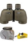 Steiner Binoculars 10x50 Military Marine Binoculars + Float Strap & Premium Camo Case