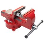 Yost Vises FSV-5 5-Inch Heavy-Duty Forged Steel Bench Vise with 360-Degree Swivel Base