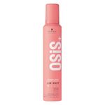 Schwarzkopf Professional OSiS+ Airwhip Flexible Volume Mousse | Non-Crunchy, Light to Medium Hold | Hair Volume & Body | Heat Protection up to 250°C/450°F| For All Hair Types, 200mL