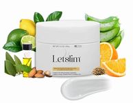 Let Slim® Ayurvedic Body Massage Cream | Anti Cellulite Massage for Belly, Thighs, Fat Tissue care | Essential Oils formula for all Skin types | Skin Tightening, Toning, Firming & Shaping | Scars, Stretch Mark Removal gel -100 grams (Nonsticky)