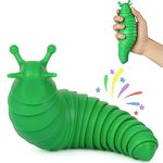 IFiwin Fidget Slug Toys, Sensory Slug Fidget Bulk Toys for Autistic Kids & Adults, Autism Sensory Toys Bulk Fidgets Stocking Stuffers, Birthday Gifts for Boys Girls