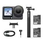 DJI Osmo Action 6 Capture More Combo, Underwater Action Camera, 1/1.1″ Square Sensor, 50GB Storage, 1.5m Extension Rod, 8K for Versatile Filming Scenarios