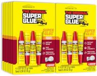 Super Glue Liquid - Clear - Four 2 Gram Tubes - (Pack of 12)