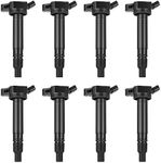 AUTOSAVER88 Ignition Coil Pack Set of 8 Compatible with Lexus Tundra Sequoia Land Cruiser GX460 LS460 LS600H LX570 2007-2015 4.6L 5.0L 5.7L V8