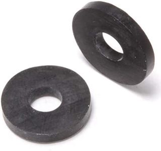 1/4 inches EPDM Rubber Flat Washer (100 Pack), 5/8" OD, 3/32" Thickness, Neoprene Washers Ultraviolet Resistant Commercial Grade by Bolt Dropper for Indoor and Outdoor
