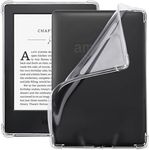 WALNEW Clear Case for 6" Kindle Paperwhite Prior to 2018(Model No.EY21 or DP75SDI), Soft Transparent TPU Cover with Enhanced Corners for Old Generation Kindle Paperwhite Prior to 2018