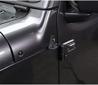 Jimen Compatible with 2007-2022 Jeep Wrangler JK JL, CB Radio Antenna Mount Bracket, Driver Side