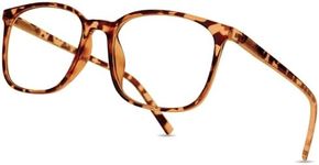 Gaoye Blue Light Blocking Glasses Women/Men, Computer Gaming Fake Eyeglasses Anti UV Ray-Spring Hinge (Leopard)