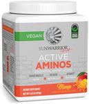 Sunwarrior Amino Acids Amino Energy Powder Essential Amino Acids EAA & BCAA | Muscle Repair Hydration & Recovery | Promote Wellness Strength & Endurance | Mango Flavor | 30 Servings | Active Aminos