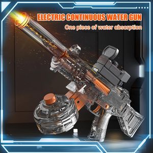 Electric Water Gun – Automatic 26FT Powerful Water Pistol, Large Capacity, Grey