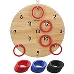SUNGIFT Hook and Ring Toss Game for
