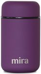 MIRA Lunch, Food Jar - Vacuum Insulated Stainless Steel Lunch Thermos - 13.5 oz - Purple