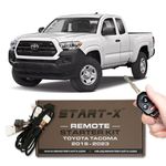 Start-X Remote Starter for Tacoma 2016-2022 || Highlander 14-19 Key Start || Plug N Play | 3 X Lock to Remote Start