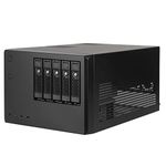 SilverStone Technology CS351 5-Bay SAS-12G / SATA-6G hot-swappable high Performance NAS Chassis, SST-CS351B