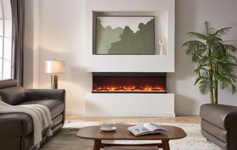 FlameKo Leura 152cm Electric Fireplace – Wall Mounted Heater