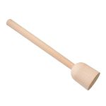 REDECKER Potato Masher, Untreated Beechwood, Made in Germany - Masher Wooden - Wood Masher - Wooden Potato Masher