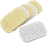 SANTOO 6 Pack Soap Saver Eco-Friendly Soap Dish with Drain for Longer Lasting, Soap Lift for Bathroom, Kitchen and Shower