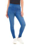 M17 Women Ladies Denim Jeans Jeggings Skinny Fit Classic Casual Trousers Pants with Pockets (20, Bright Blue)