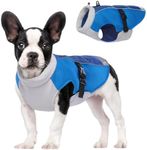 Bonaweite Dog Cooling Vest, Pet Cooling Shirt for Dogs, Breathable Mesh Ice Summer Cooling Coat, Adjustable Straps Cool Jackets for Small Medium and Large Dogs