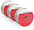 YESWELDER Flux Core Gasless MIG Wire, E71T-GS Mild Carbon Steel .030-Inch Diameter 2-Pound, 3-Packs Strong ABS Plastic Spool Welding Wire