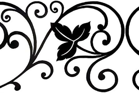 Dundee Deco MGAZB6003C - Papel pintado autoadhesivo para ventana, diseño de vides de damasco, rollo de 10 m x 10 cm