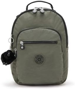 Kipling Seoul S Small Backpack, Green (Green Moss), One Size, Seoul S