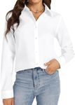 J.VER Women's Button Down Shirts Lo