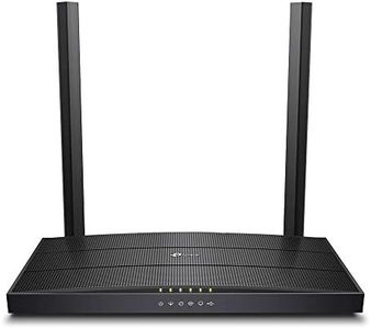 TP-Link Archer VR400 Dual-Band Wi-Fi Router AC1200Mbps, VDSL2 Profile 17a, VDSL/FTTC/FTTS/ADSL, 4 Gigabit Ports, 1 USB Port, RJ11, OneMesh TP-Link Technology, MU-MIMO, Beamforming, QoS, Black