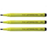 Pilot DR Lettering Pen for Calligraphy - Pack of 3-3.0mm