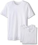 Calvin Klein Men's Cotton Classics 3 Pack Crew Neck Tees (White, White, White,