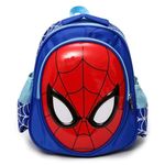 ADSON Toddler 3D Schoolbag|Backpack kids bags School Bags For 3-6 Year Boys Spiderman Waterproof Backpacks Child Spiderman Book bag Kids Shoulder Bag (Red)