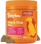 Zesty Paws Flea and Tick Prevention for Dogs Chewable - Prevention, Protection & Repellent - Dog Supplement to Kill & Control Fleas & Ticks - with Garlic, Thyme, Rosemary & Lemon Balm Extract - 90 Ct