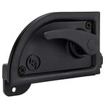 RecPro RV Screen Door Latch | RV Exterior Door Accessories | Black | Camper Screen Door Latch