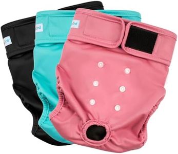 Paw Legend Reusable Female Dog Diapers(3 PACK,Small)