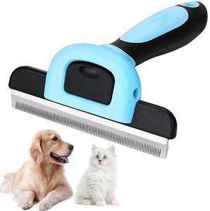 hzpolang Deshedding Tool for Dogs Pet Hair Remover Grooming Brush Dog Brushes for Shedding Suit for Small, Medium and Large Breeds of Dogs and Cats, Horses with Short or Long Hair Pets Deshedder