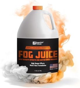 Smoke Fog Machine Liquid, Party Fog Juice | High Density (128 FL OZ / 1 Gallon) – Produces Lasting High Density Haze for Water Based Foggers, Perfect for 400 Watt - 1500 W Machines – Made in USA