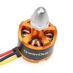 Qwinout 920KV Brushless Motor with Motor Cap for 3-4S Lipo F330 F450 F550 DJI Phantom Cheerson CX-20 DIY RC Quadcopter Drone (Ccw)