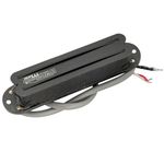 Wilkinson WOTBS Hot Rail Ceramic Single Coil Sized Humbucker Neck Pickup for Stratocaster Electric Guitar, Black