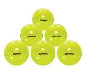 Gamma Sports Photon Indoor Pickleballs, High-Vis Optic Green USAPA Approved Pickleball Balls (6 Pack)