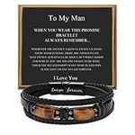 JoycuFF Gifts for Men Leather Brace