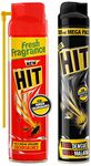 HIT Flying Insect Killer - Mosquito & Fly Killer Spray (700ml) & Spray - Crawling Insect Killer (200ml)