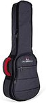 Crossrock Baritone Ukulele Bag with 10mm Padded Backpack Straps in Dark Grey (CRSG107BUDG)