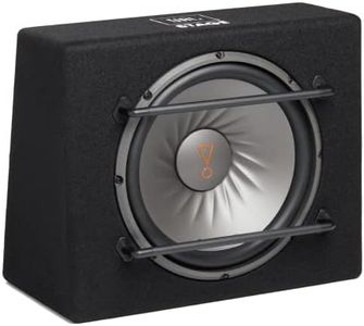 JBL Stage 1200S Caisson de Basse Voiture - Boîtier Subwoofer Voiture Clos Compact de 1000 Watt de Harman Kardon - Boîte de Basse 12'' (30cm)