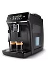 Philips Series 2200 Machines espresso entièrement automatiques, 2 boissons Mousseur à lait classique, My Coffee Choice, Noir mat, Écran tactile (EP2220/10)